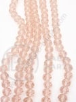 Collier cu cristale 8x6mm roz ~68 buc 44cm 1 buc 342122