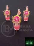 Lampă suspendată 20x13mm borcan cu cocktail de fructe 1 paquet 2 pieces 335609