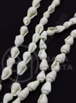 Sfoară scoici 6~11x4~7mm gaură 0.5~1mm ~140cm ~150 buc 1 buc 355609