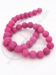 Colier Piatră vulcanică - LAVA 10mm violet ~38 bucăți 1 buc 352270