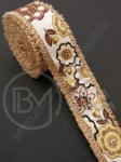 Bandă de pânză de sac cu bandă textilă width 25mm - length ~2 meters 1 rollă 462033