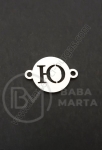 Element de conectare litera U steel 13x18x1mm hole 1.5mm 1 buc 305615