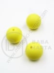 Bilă de mărgele din silicon cu gaură de 20 mm, 2 mm, 1 paquet, 2 pc. 317099