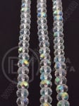 Cristal 6x4mm curcubeu transparent 42cm ~90 buc 1 buc 342131