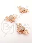 Element elefant 23x12mm cu zirconiu forjat 1 bucată 305123