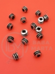 Cilindru metalizat 7x5mm bore 3mm 1 pachet 40g ~420buc 318662