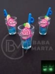 Lampă suspendată 20x13mm borcan cu cocktail de fructe 1 paquet 2 pieces 335608