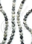 Colier cu mărgele de jaspis natural 6mm ~64 buc 38cm 1 buc 353236