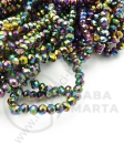 Șir de cristale ~3x~2.5mm ~150 buc ~37cm 1 buc 342749