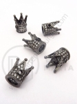 Mărgele coroană 12x11x9mm cu cristale forjate 1 bucată 305276