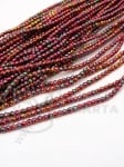 Mărgele de hematit fațetate, nemagnetice, 2mm, 40cm ~200 buc 1 buc 352515