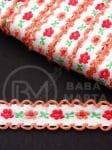 Panglică cu flori 13mm 1 pachet ~20 metri 411187