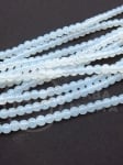 Mărgele de sticlă 4mm, imitație de opal transparent, gaură 1mm 38cm ~100 bucăți 1 bucată 343837