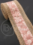 Bandă de pânză de sac cu bandă textilă width 50mm - length ~2 meters 1 rollă 462086