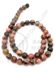Bilă de rhodonite 8mm ~48 buc 1 buc 351923