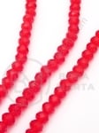 Şir de cristale 6x4mm roşu 46cm ~100 buc 1 buc 342143