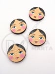 Fețe de lemn 16x3mm 1 pachet 10 buc 182376