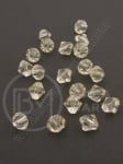 Cristal 8mm transparent crem gaură 1mm 40g ~210 buc 311502