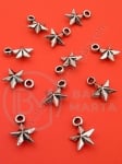 Pandantiv stea metalică 16x12mm 1 pachet 40g ~230 buc 318393