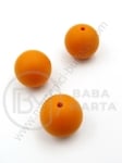 Bilă de mărgele din silicon cu gaură de 20 mm, 2 mm, 1 paquet, 2 pc. 317102