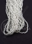 Mărgele cehe PRECIOSA din glass 2mm ~55cm şir 1 paket 12 şiruri 331699