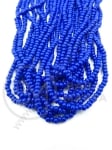 Mărgele cehe PRECIOSA din glass 2mm ~55cm şir 1 paket 12 şiruri 331688