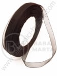 Panglică organza 10mm neagră ~45 metri 451007