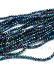 Collier cu cristale ~2x~1.5mm gaură 0.6mm ~240 buc ~37cm 1 şir 342619