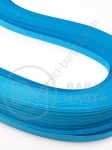 Benzi de quilling 5mm x 530mm albastre 1 pachet 120 buc 175048