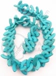 Turcoaz 13x26x3mm ~70 buc ~42cm 1 buc 351588