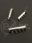 Închizator magnetică 2 bucăți 24x10x7mm color nichel 1 bucată 301228