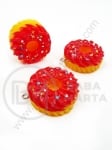 Pandantiv pentru tort din rășină ~30x~16mm gaură 1.8mm 1 paquet 2 pcs 335713