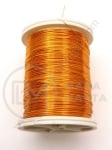 Sârmă de cupru 0.3mm auriu închis ~50 metri 1 rollă 141141