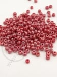 Perlă de sticlă roșu închis 3mm 50g 333077