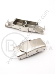 Închizatore OȚEL (201) 25x13x7mm gaură curea ceas 10x3mm 1 buc 307323