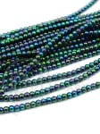 Mărgele de vitola 2,5 mm galvanizată 1 buc ~36 cm ~180 bucăți 343824