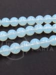 Glass beads 10mm imitație transparentă de opal gaură 1.5mm 33cm ~33buc 1buc 343840