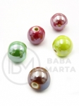 Bilă de porțelan ~12mm perle mixte 5 buc 8099