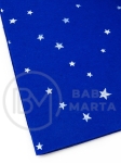 Fetru 1mm A4 20x30cm imprimeu stea albastră 1 buc 461306