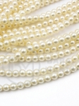 Perlă Mallorca 4mm 40cm ~100 buc 1 şir 355826