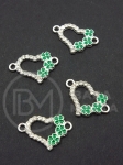 Element de conectare metalic 22x14mm 1 pachet 5 buc 304168