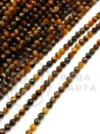 Mărgele fațetate Ochi de Tigru ~3mm ~125 bucăți 352224