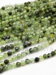 Prehnit ~ bilă fațetă de 3 mm ~ 130 pieces 1 buc 352344