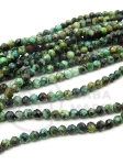 Mărgele africane turcoaz ~3mm fațetate ~140 pieces 1 buc 352579