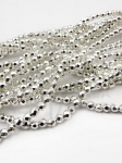 Mărgele de hematit 4mm fațetate, culoare alb-argintiu ~100 buc 1 buc 352608
