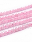 Mărgele de cuarț roz 4mm ~91 buc 1 buc 351401