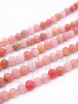 Opal roz natural ~ bilă fațetată de 4 mm ~ 90 bucăți 39 cm 1 șir 351410